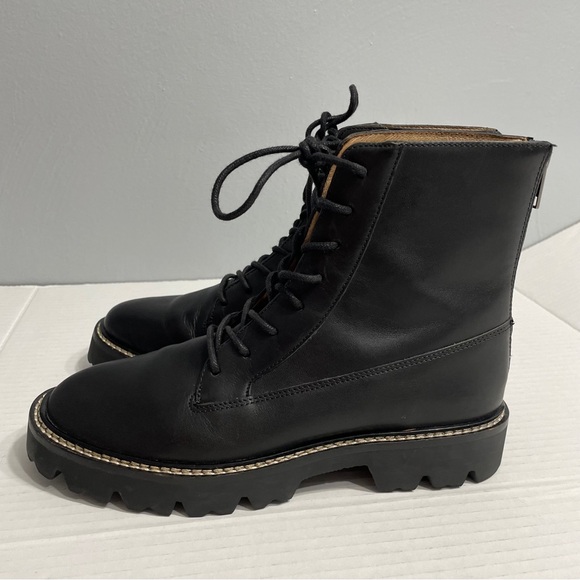 Madewell The Citywalk Lugsole Lace-Up Boot in Leather size 6.5 - Picture 2 of 12